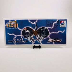 1999 Broncos Falcons Super Bowl USPS First Day